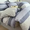 2026 Novo Produto Algodão Puro Estampado Simples e Fresco Conjunto de Quatro Peças