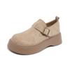 Sapatos Mula Augusden para Mulheres 2026 Novo Primavera/Verão Sapatos Slip-On de Solado Grosso para Pessoas Baixas com Cobertura Total e Solas Macias