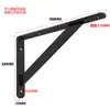 Suporte Triangular Espessado Suporte Prateleira de Parede Suporte de Armazenamento Suporte de Suporte de Divisória de Ferro de Ângulo Reto Suporte de Carga