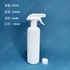 Botella rociadora desinfectante insecticida de alcohol de 500 ml botella de limpieza de manchas de aceite de mano agente de limpieza regadera de plástico PE