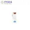 Vial Transparente Ampolla Pequeña 3ml Tapa de Aluminio Azul Botella de Cierre Rápido Vidrio Dispensador de Polvo Liofilizado Belleza Médica Cosméticos 2ml