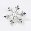 Lanhao superventas moda japonesa y coreana broche corsage de cisne de perlas completas con flor de diamantes de imitación accesorios para mujer ventas directas de fábrica