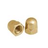 Tuerca de tapa de cobre de punto de fábrica, tornillo de tapa integrado, tuerca de cobre de tapa al por mayor M3M4M5-M20
