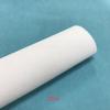 Tela flocado de lana larga spunlace engomada autoadhesiva, vitrina de exhibición para mostrador de joyería forrada con tela autoadhesiva blanca