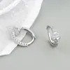 Brincos Estrela e Lua da Moda Coreana para Mulheres Design de Nicho Irregulares com Zircônia Luxo Acessível Versáteis para o Dia a Dia