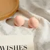 Pendientes de Bola de Caramelo Color Dopamina, Estilo Princesa Único y de Nicho, Pendientes Exquisitos y Hermosos con un Toque de Alta Gama