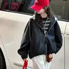 Chaqueta de cuero para niña, estilo primavera/otoño, nueva colección 2026, moderna y elegante para niñas mayores, atuendo de primavera, top de moda para niñas