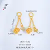 Acessórios DIY Puzuo Dourados com Cor Duradoura: Cruz, Cuia, Estrela, Gota d'água, Coração, Pingente, Corrente Final, Corrente Extensora