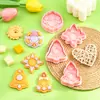 Moldes para Galletas Serie de Bendiciones Estilo Nacional tipo Zen Moldes de Caricatura 3D de Campana Vela Moldes Simulación Estampado DIY Galletas