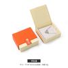 Nueva y creativa caja extraíble para anillos de joyería, con tapa abatible, con papel táctil, a juego con el color, embalaje de joyería, caja de regalo, venta al por mayor