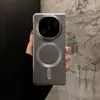 Funda de teléfono magnética de pintura metálica sin marco Huawei MateX7 simple y práctica PCX6 edición de coleccionista x5 funda dura anticaída