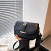 Moda Coreana 2026 Verão Nova Vintage Estilosa Casual Textura de Luxo Leve Design de Nicho Versátil Bolsa de Ombro Transversal
