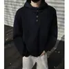 Sudadera con capucha corta y ancha americana Otoño e Invierno 2025 para Hombres y Mujeres, Chaqueta Rígida, Sudadera de Pareja de Gama Alta de Nicho