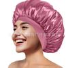 Touca de Beleza Turbante Feminino de Aba Larga e Alta Elasticidade Transfronteiriça da Amazon Touca de Banho Touca para Cuidado Capilar Touca de Cuidado Feminino Touca de Dormir de Cetim