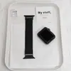 Adecuado para Correa de Reloj Apple Milan Incrustada de Diamantes, Compatible con Correa de Reloj Applewatch iWatch, Cierre Magnético de Acero Inoxidable