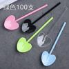 Cuchara Desechable para Helado Helado 10.5cm*3 Colores Mixtos 100 Piezas