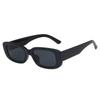 Gafas de sol rectangulares degradadas de color caramelo para mujer, gafas de sol de moda de montura pequeña, gafas de sol de moda para hombre y mujer para fotos callejeras