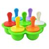 Molde de Paleta de Hielo Colorido Molde de Plástico para Helado Tesoro Casero de Paleta para Niños DIY Helado Casero Paleta Grado Alimenticio