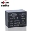 Relevador Micro T73 12V/24V al por mayor, 4 pines, un juego de contactos normalmente abiertos, 10A, 5V, Relevador T73 universal para electrodomésticos