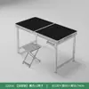 Mesa Plegable para Montaje de Puesto Exterior, Uso Comercial, Mesa de Comedor Rectangular Portátil, Mesa Plegable para Decoración y Ceremonias de Inauguración
