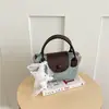 Bolso Pequeño Cuadrado de Mano Estilo Fresco y Dulce para Mujer 2026 Bolso de Hombro Individual de Bloques de Color Patchwork Moda Nueva Bolso Cruzado de Moda