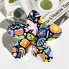 Patrón de Horquilla Impreso con UV de Flor Transfronteriza Se Puede Personalizar con Horquilla Personalizada Pinza de Tiburón Accesorios para el Cabello de Horquilla de Plumeria de Gama Alta