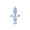 Acessórios para Barra Romana de Pendurar Plugue de Vedação Cabeça Decorativa para Cortina Cabeça de Ferro para Cortina