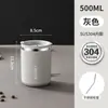 Venta directa de fábrica, taza de acero inoxidable 304, aislamiento hueco de doble capa para mantener las bebidas calientes o frías, con colador de té, taza de té, taza de café