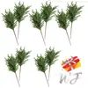Explosões Americanas Transfronteiriças Pinheiro Único de Norfolk Rolo Manual Borracha Macia Inserções de Galhos de Pinheiro Festa de Natal Decoração de Casa