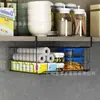 Cesta colgante debajo del estante estante de almacenamiento para gabinete de cocina cesta de almacenamiento colgante debajo del escritorio de oficina estante de almacenamiento de cesta colgante debajo de la estantería