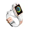Adecuado para la correa del reloj infantil Little Genius Z12/Z9 Pro, correa linda y divertida, correa de silicona suave y amigable con la piel para reloj teléfono
