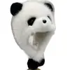 Gorro de Peluche de Panda Lindo para Padre e Hijo Otoño e Invierno Engrosado y Cálido para Circunferencia de Cabeza Grande Gorro Pulóver con Orejas de Imitación de Piel de Zorro Protección Auditiva