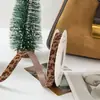 Fita de Padrão de Água Leopardo de Lado Único Europeia e Americana Fita de Laço Artesanal DIY Acessórios para Roupas Fita de Embalagem