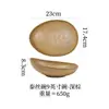 Vajilla de Cerámica Rústica Retro Estilo Japonés para Restaurantes y Hoteles, Tazones para Postre, Tazones para Sopa, Tazones para Pasta, Tazones de Alta Estética Esmaltados en Horno