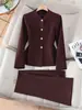 Traje de Negocios de Talla Grande de Alta Calidad Traje de Trabajo para Mujer de Oficina