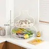 Estante de almacenamiento creativo con forma de calabaza para encimera de cocina, frutas y verduras, cesta de almacenamiento para jengibre y ajo, estante de escritorio multicapa para verduras, estante de almacenamiento para estufa