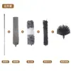 Herramientas de Limpieza Transfronterizas Plumero para Polvo del Hogar Set de Limpieza Plumero de Plumas Extensible Set Combinado para Alturas Limpieza
