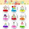 Nuevos suministros coloridos para fiestas de cumpleaños, decoraciones de mesa con tema de cumpleaños, expositores de panal, decoraciones de cumpleaños, expositores de panal