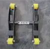 Accesorios trepadores de escaleras tipo llanta Brazo de soporte con anillo de goma Varilla roscada Llave Longitud ajustable