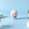 Mini figura de moda que brilla en la oscuridad, adorno de escritorio lindo versión Q, muñeca de niña adorable, juguete de regalo de cumpleaños, decoración transfronteriza