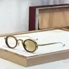 Gafas de Sol Jmm Varda Moda Transfronteriza Retro Metal Marco Ovalado para Hombres y Mujeres, Versátiles de Moda para Vacaciones Fiestas