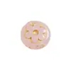Tono Rosa Hada Vidrio Checo Estilo Retro Cuentas Geométricas Cuentas Sueltas Pulsera DIY Hecha a Mano Accesorios de Joyería