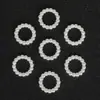 Parche de Estrella de Cinco Puntas Corazón Lazo Perlado de ABS Material Hecho a Mano DIY para Hacer Accesorios para el Cabello Adornos para la Cabeza Accesorios 100 Piezas