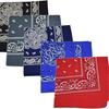 Mascarilla Bandana Bufanda para Mujer Primavera Otoño Verano Bufanda Cuadrada Roja Bufanda de Flor de Cachemira para Hombre Algodón Banda para el Cabello Logo Impreso Marca de Moda