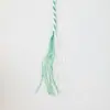 En stock venta al por mayor hilo de algodón 2 mm borla hecha a mano colgador de plantas material tejido hilo de ganchillo decorativo navideño