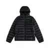 Chaqueta de Algodón con Relleno de Plumón Ligera de Costilla Estilo Retro Americano Pareja Invierno Casual Versátil Protección contra el Frío con Capucha Abrigo Corto Mujer