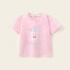 Camiseta de manga corta para niñas, ropa de verano para niños, camiseta nueva de algodón holgada con dibujos animados para niños, ropa de verano para niños