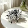 Satin de alta calidad estrella amor brillo flash agarre femenino exquisito socialité pinza de tiburón moño para el pelo pinza para el pelo
