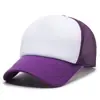 Chapéu Publicitário Impressão Personalizada Impressão de Evento Bordar Logo Boné de Baseball Cor Pura Chapéu de Sol Boné de Baseball com Aba Curva