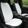 Cojín de Coche de Cuadros Clásico Felpa Asiento de Coche Cojín de Coche Cálido y Cómodo Cojín de Asiento de Coche en Otoño e Invierno
